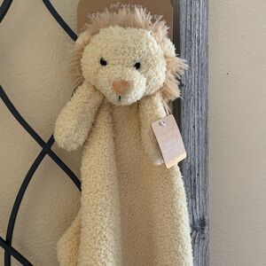 Soft Lion Plush Security Blanket